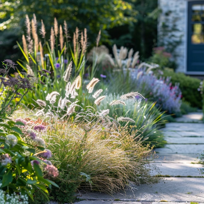 Jardin à l’anglaise mixed borders