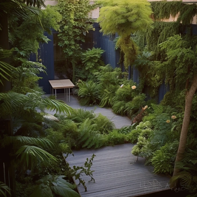 Jardin jungle - conception 