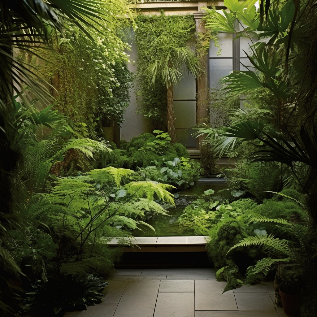 Jardin jungle - conception 