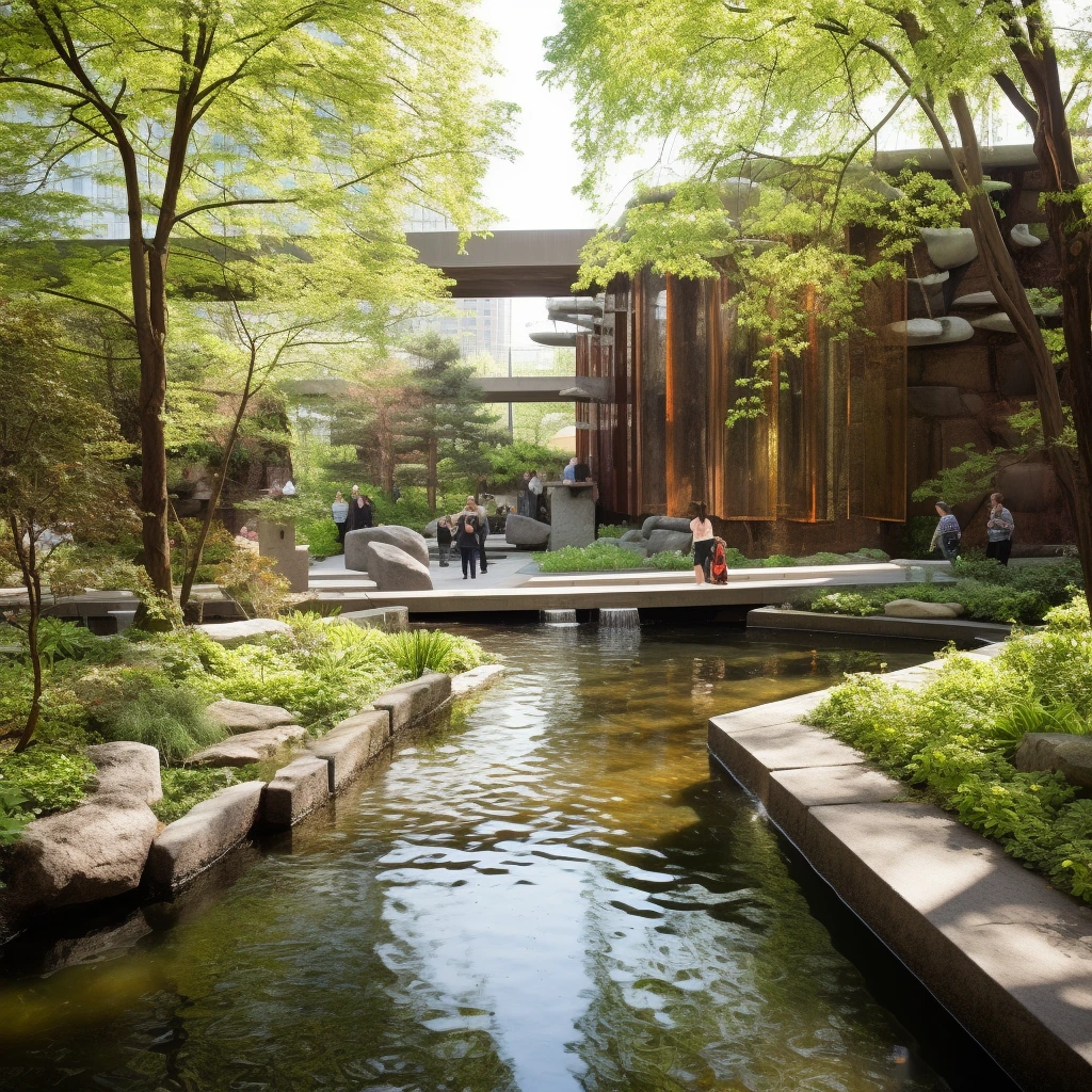 Lawrence Halprin garden design