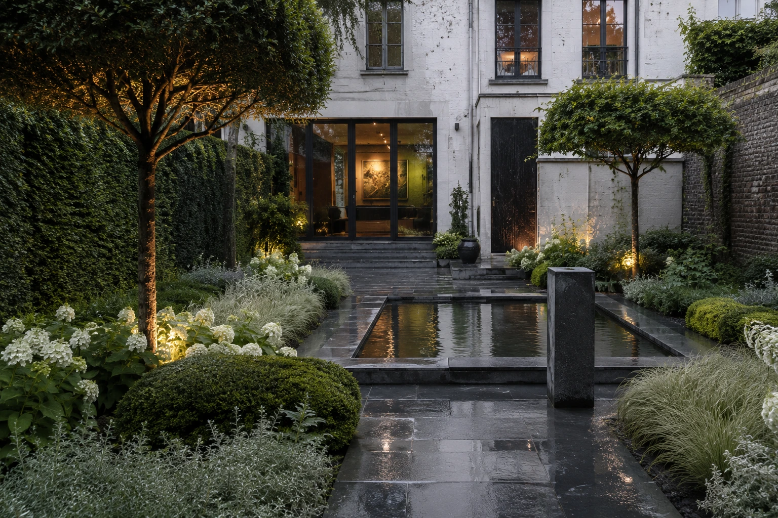  René Pechère style de jardin 