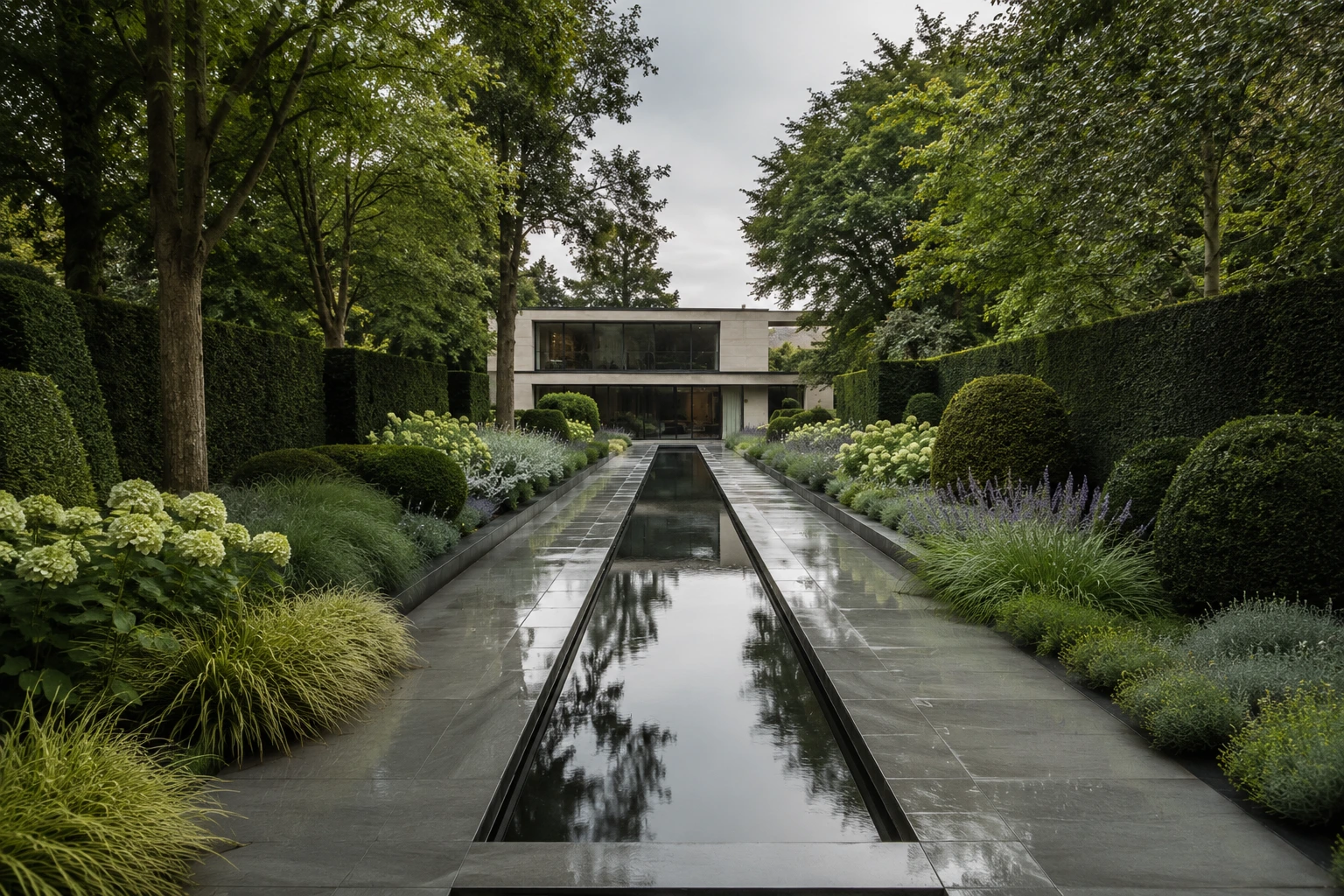  René Pechère style de jardin