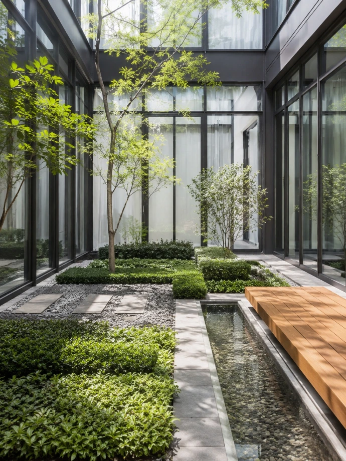 Jardin contemporain