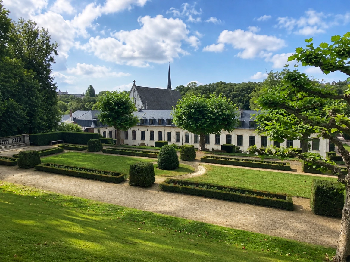 Les jardins de l'Abbaye de la Cambre