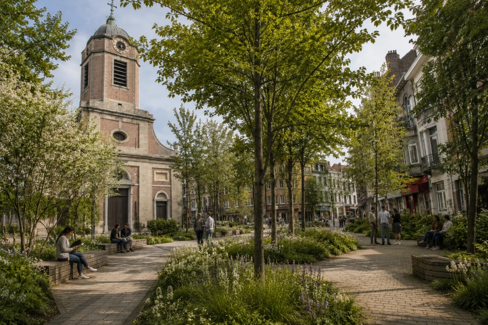 Landscape architect in Uccle (1180) Parvis Saint-Pierre