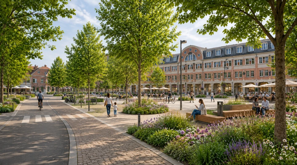 Landscape architect in Woluwe-Saint-Lambert Place Saint-Lambert