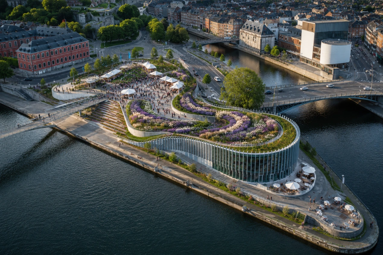 Architecte paysagiste Namur 